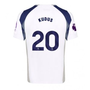 Voetbalshirt Tottenham Hotspur Mohammed Kudus #20 2025-26 Thuis