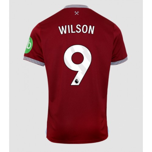 West Ham United voetbalshirt Callum Wilson #9 2025-26 Thuis West Ham United voetbalshirt Callum Wilson #9 2025-26 Thuis