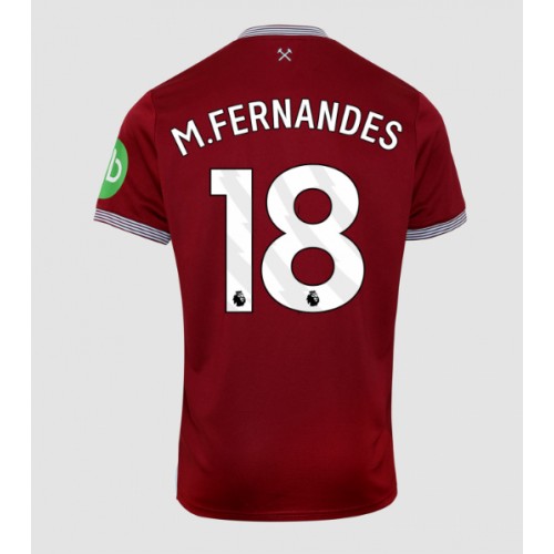Fussballtrikot West Ham United Mateus Fernandes #18 2025-26 Heim Fussballtrikot West Ham United Mateus Fernandes #18 2025-26 Heim
