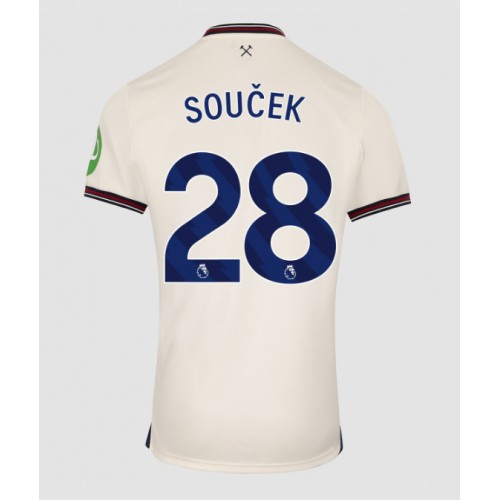 Fussballtrikot West Ham United Tomas Soucek #28 2025-26 Vorbei Fussballtrikot West Ham United Tomas Soucek #28 2025-26 Vorbei