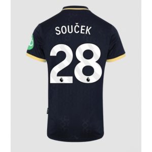 Futbalový dres West Ham United Tomas Soucek #28 2025-26 Tretina