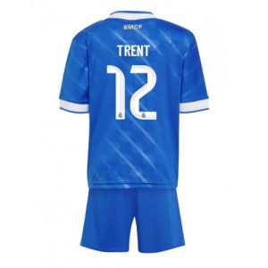 Lacne Futbalové dres pre deti Real Madrid Alexander-Arnold #12 2025-26 Tretina (+ trenírky)