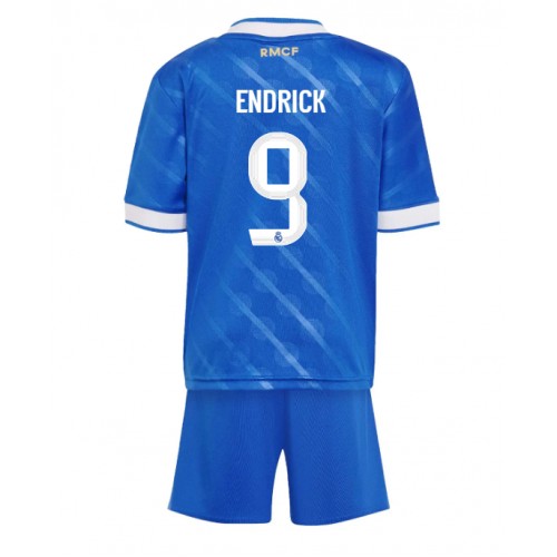 Goedkope kindertrui voor kinderen Real Madrid Endrick #9 2025-26 Deel (+ trainingsbroek) Goedkope voetbaltrui voor kinderen Real Madrid Endrick #9 2025-26 Deel (+ trainingsbroek)