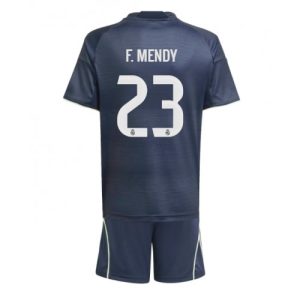 Replika Detský dres Real Madrid Ferland Mendy #23 2025-26 Preč (+ trenírky)