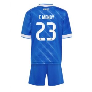 Replika Detský dres Real Madrid Ferland Mendy #23 2025-26 Tretina (+ trenírky)