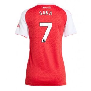 Damesdressen Arsenal Bukayo Saka #7 2025-26 Thuis
