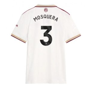 Damesdressen Arsenal Cristhian Mosquera #3 2025-26 Drie
