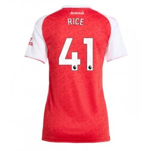 Damesdressen Arsenal Declan Rice #41 2025-26 Thuis