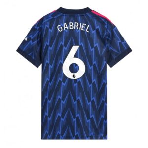 Damesdres Arsenal Gabriel Magalhaes #6 2025-26 Uit