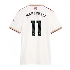 Dames jersey Arsenal Gabriel Martinelli #11 2025-26 Derde
