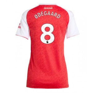 Damesdressen Arsenal Martin Odegaard #8 2025-26 Thuis
