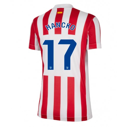Dámsky Futbalový dres Atletico Madrid David Hancko #17 2025-26 Domáci 1 Dámsky Futbalový dres Atletico Madrid David Hancko #17 2025-26 Domáci