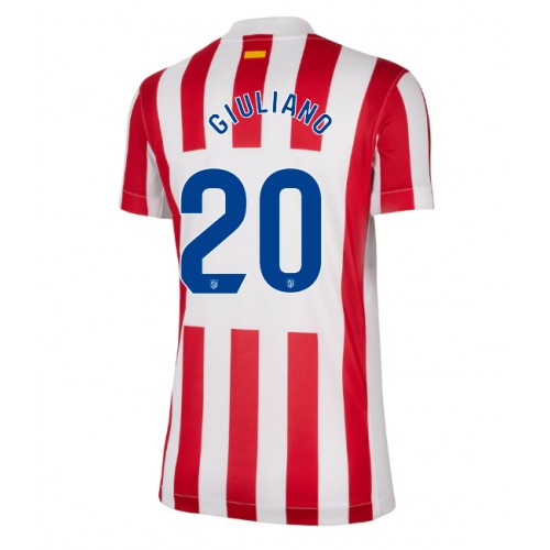 Dámsky Futbalový dres Atletico Madrid Giuliano Simeone #20 2025-26 Domáci 1 Dámsky Futbalový dres Atletico Madrid Giuliano Simeone #20 2025-26 Domáci