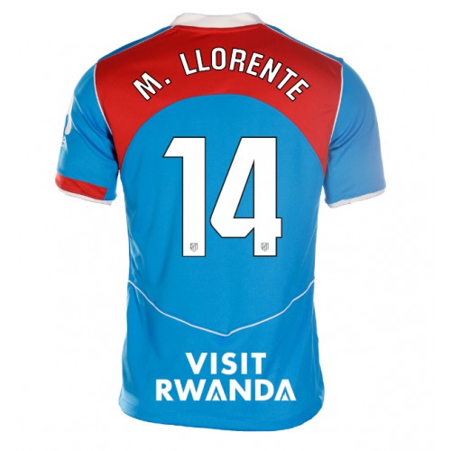 Damen Fußballtrikot Atlético Madrid Marcos Llorente #14 2025-26 Drittel 1 Damen-Fußballtrikot Atletico Madrid Marcos Llorente #14 2025-26 Drittel