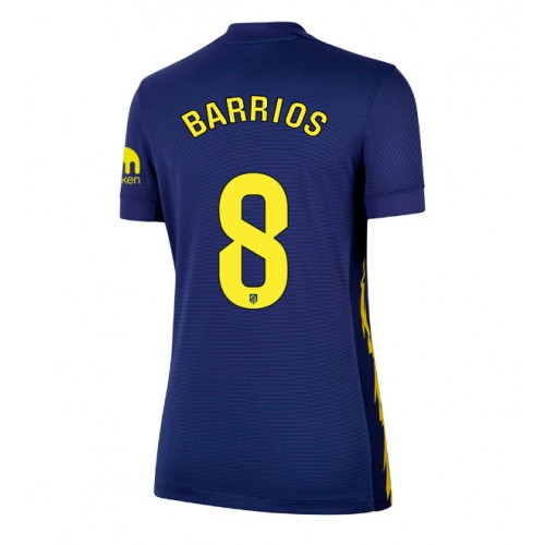 Dames voetbalshirt Atlético Madrid Pablo Barrios #8 2025-26 Voorraad 1 Dames voetbalshirt Atletico Madrid Pablo Barrios #8 2025-26 Voor