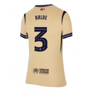 Frauen Fußballtrikot Barcelona Alejandro Balde #3 2025-26 Auswärts