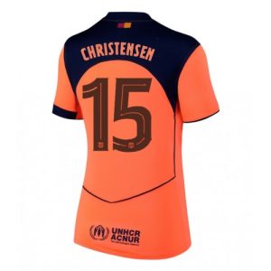 Frauen Fußballtrikot Barcelona Andreas Christensen #15 2025-26 Drittel