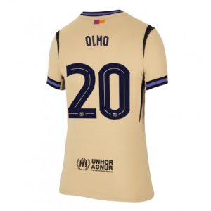 Frauen Fußballtrikot Barcelona Dani Olmo #20 2025-26 Auswärts
