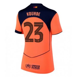 Frauen Fußballtrikot Barcelona Jules Kounde #23 2025-26 Drittel