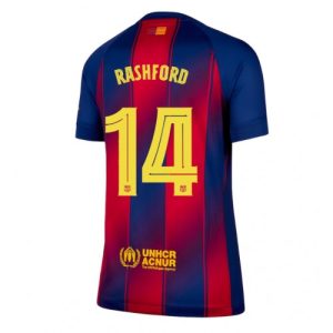 Damen-Fußballtrikot Barcelona Marcus Rashford #14 2025-26 Heim