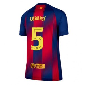 Damen-Fußballtrikot Barcelona Pau Cubarsi #5 2025-26 Zuhause