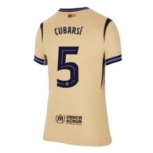 Damen-Fußballtrikot Barcelona Pau Cubarsi #5 2025-26 Auswärts