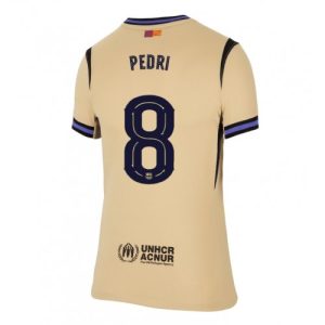 Damen-Fußballtrikot Barcelona Pedri Gonzalez #8 2025-26 Auswärts