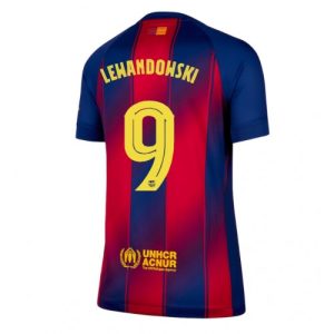 Vrouwen Voetbaltrui Barcelona Robert Lewandowski #9 2025-26 Thuis