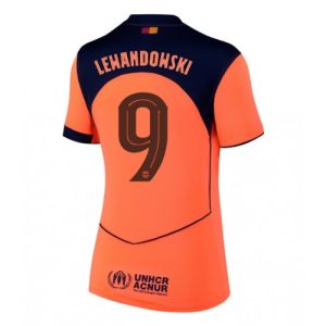 Vrouwen Voetbaltrui Barcelona Robert Lewandowski #9 2025-26 Doelenteam