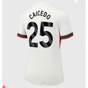 Dámsky futbalový dres Chelsea Moises Caicedo #25 2025-26 Preč