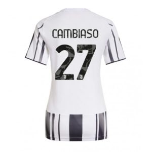 Dámsky dres Juventus Andrea Cambiaso #27 2025-26 Domáci