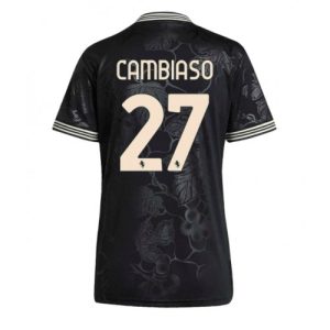 Dámsky dres Juventus Andrea Cambiaso #27 2025-26 Tretina