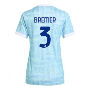 Dámsky dres Juventus Gleison Bremer #3 2025-26 Preč