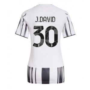 Dámsky dres Juventus Jonathan David #30 2025-26 Domáci