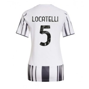 Dámsky dres Juventus Manuel Locatelli #5 2025-26 Domáci