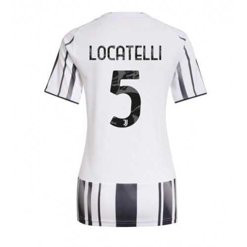 Dames jersey Juventus Manuel Locatelli #5 2025-26 Thuis 1 Damesdres Juventus Manuel Locatelli #5 2025-26 Thuis