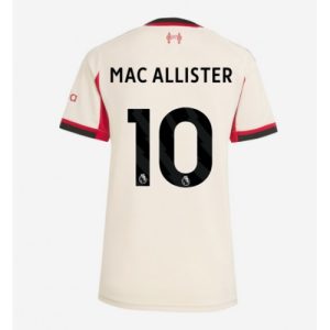 Dámsky Futbalový dres Liverpool Alexis Mac Allister #10 2025-26 Preč
