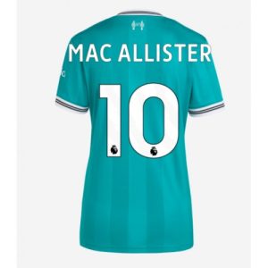 Damen-Fußballtrikot Liverpool Alexis Mac Allister #10 2025-26 Drittel