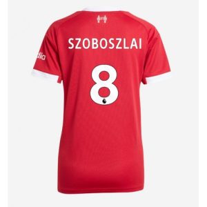 Dámsky Futbalový dres Liverpool Dominik Szoboszlai #8 2025-26 Domáci