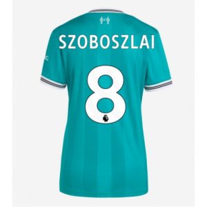 Dámsky Futbalový dres Liverpool Dominik Szoboszlai #8 2025-26 Tretina