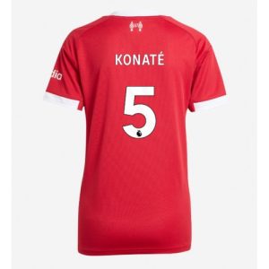 Dámsky Futbalový dres Liverpool Ibrahima Konate #5 2025-26 Domáci