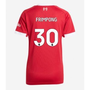 Dámsky Futbalový dres Liverpool Jeremie Frimpong #30 2025-26 Domáci