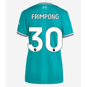 Dámsky Futbalový dres Liverpool Jeremie Frimpong #30 2025-26 Tretina