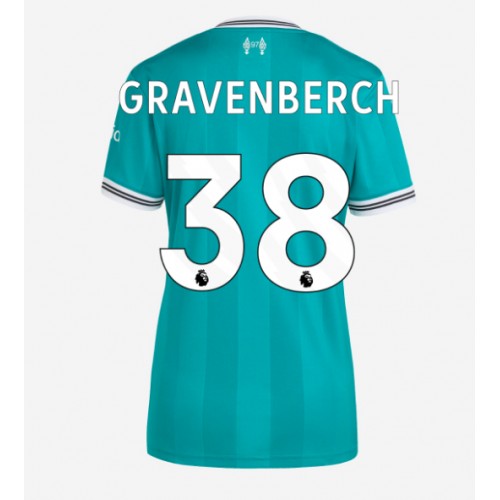 Dámsky Futbalový dres Liverpool Ryan Gravenberch #38 2025-26 Tretina 1 Dámsky Futbalový dres Liverpool Ryan Gravenberch #38 2025-26 Tretina