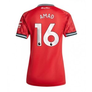 Ženy Futbalový dres Manchester United Amad Diallo #16 2025-26 Domáci