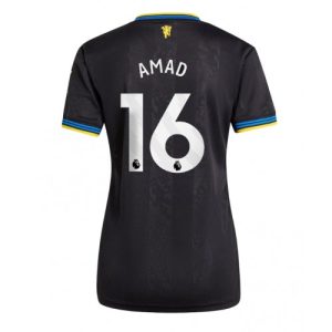 Ženy Futbalový dres Manchester United Amad Diallo #16 2025-26 Tretina