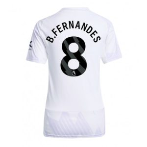 Ženy Futbalový dres Manchester United Bruno Fernandes #8 2025-26 Preč
