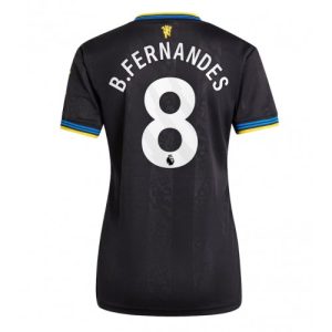 Ženy Futbalový dres Manchester United Bruno Fernandes #8 2025-26 Tretina