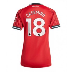 Ženy Futbalový dres Manchester United Casemiro #18 2025-26 Domáci