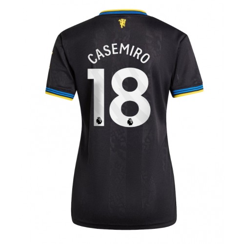 Frauen Fußballtrikot Manchester United Casemiro #18 2025-26 Tretina 1 Frauen Fußball-Trikot Manchester United Casemiro #18 2025-26 Drittel